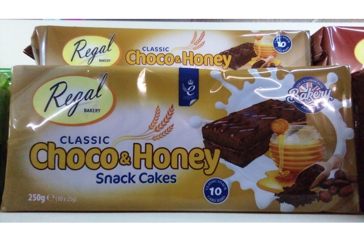 Regal Classic Choco & Honey Snack Cakes 10 Bars