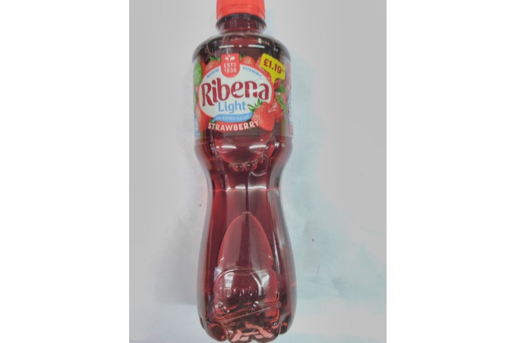 Ribena Light No Added Sugar Strawberry 