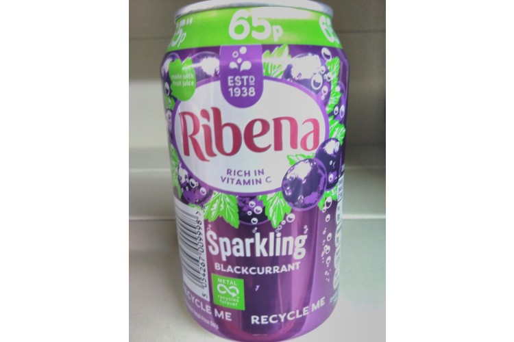 Ribena Sparkling Blackcurrant 330ml