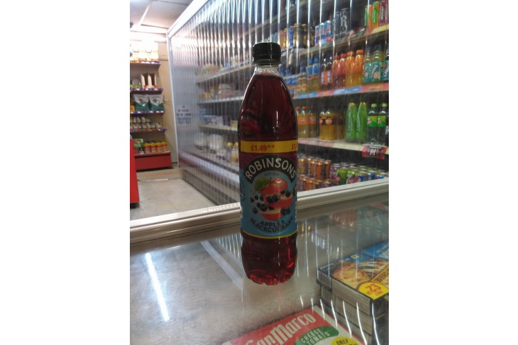 Robinsons Real Fruit  Apple & Blackcurrant 750ml 