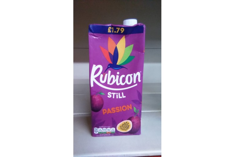 Rubicon Still Passion Fruit 1 Litre 