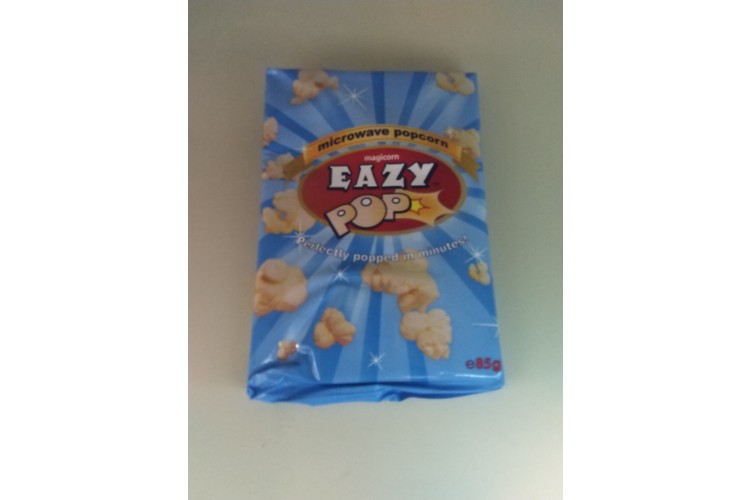 Salted Microwave Popcorn Eazy Pop 85g