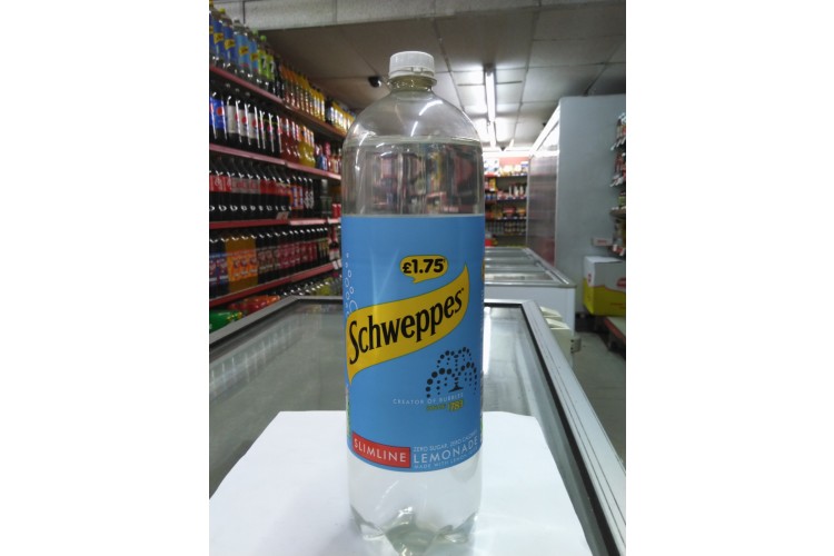 Schweppes Zero Sugar Lemonade Slimline 2 Le 