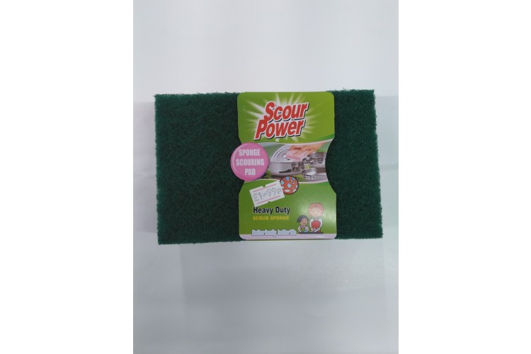 Scour Power Sponge Scouring Pad Heavy Duty