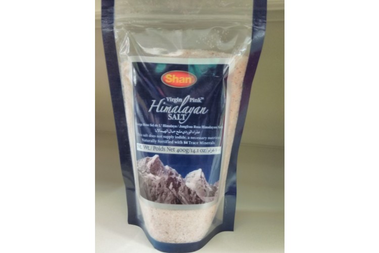 Shan Virgin Pink Himalayan Salt 400g