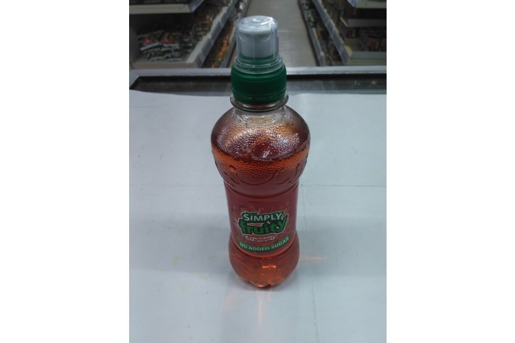 Simply Fruity Strawberry No Added Sugar 330ml