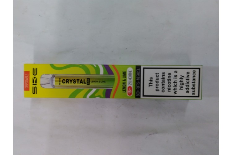 Ske Crystal Lemon & Lime 600puffs