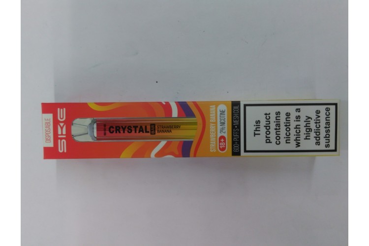 SKE Crystal Strawberry Banana 600puffs