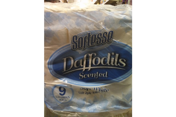 Softesse Daffodils Scented Soft White 9 Rolls