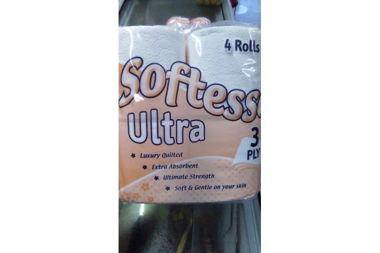 Softesse Ultra Toilet Tissue 4 Rolls 3 Ply