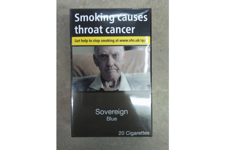 Sovereign Blue King Size 20 Cigarettes