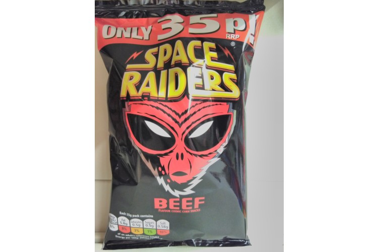 Space Raiders Beef 25g