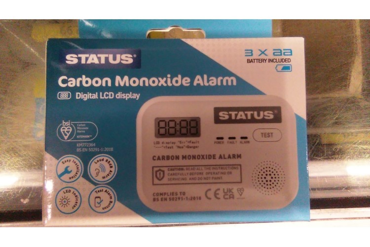 Status Carbon Monoxide Alarm