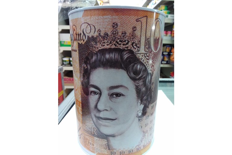 Sterling Money Tin Large