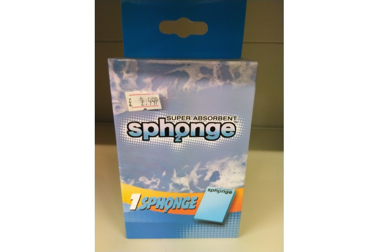 SUPER ABSORBENT Sphonge 1pk