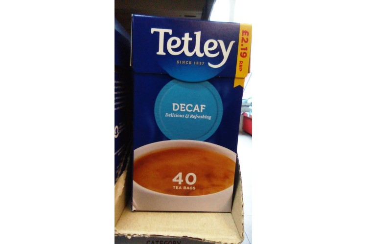 Tetley Original 125g 40 Tea Bags