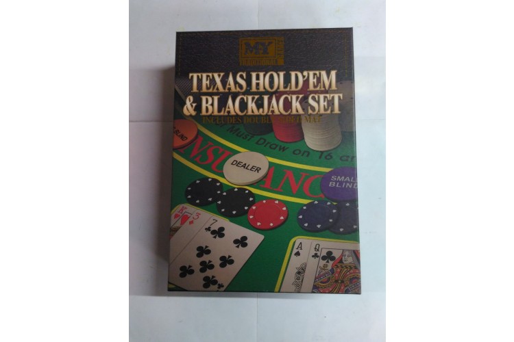 M.Y Texas Hold'em & BlackJack Set 