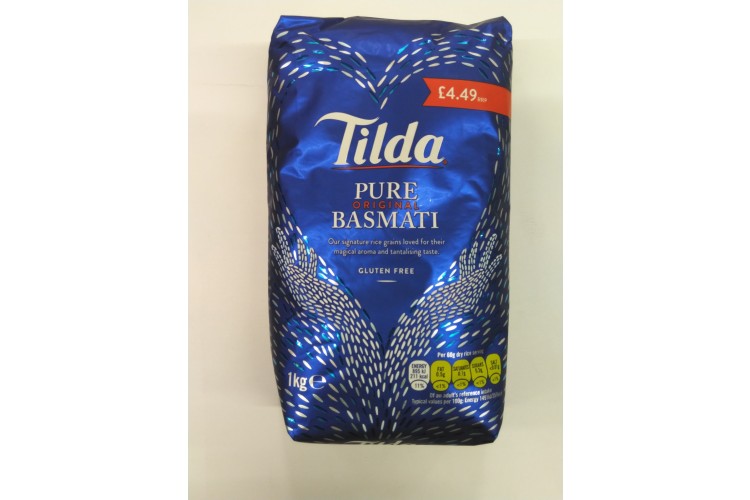 Tilda Original Basmati Rice 1kg