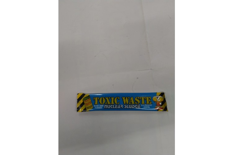 Toxic Waste Nuclear Sludge Chew Bar 20g Blue Raspberry