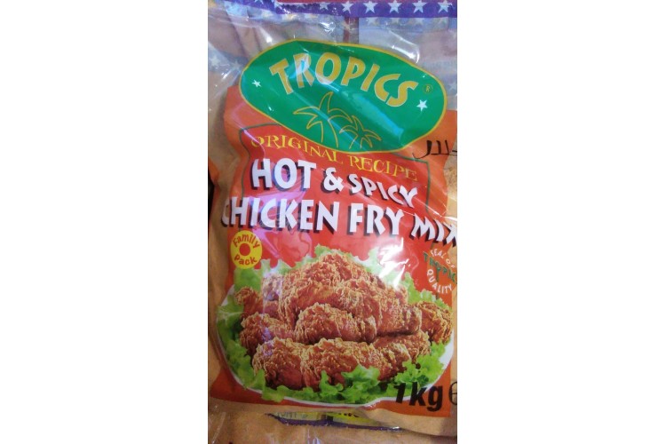 Tropics Hot & Spicy Chicken Fry Mix 1KG