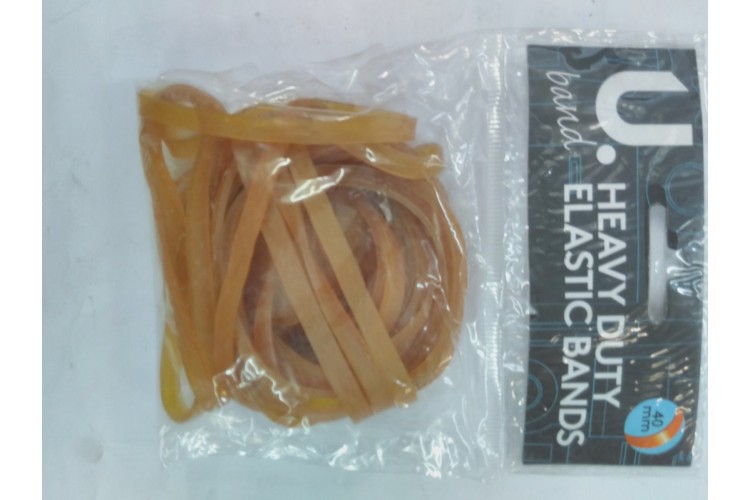 U.Heavy Duty Elastic Bands 40mm