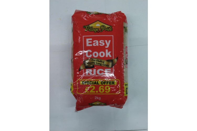 Village Pride Easy Cook Rice 2kg