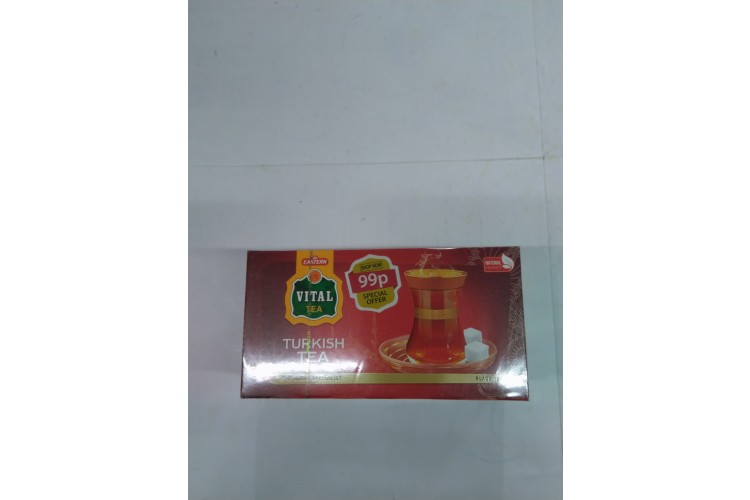 Vital Tea Lemon Turkish Tea 20 Bags