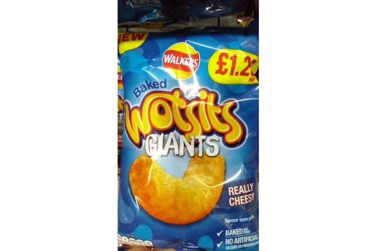 Walkers Baked Wotsits Giants Really cheesy 60g PM£1