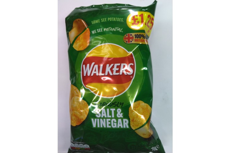 Walkers Legendary Salt & Vinegar 70g 