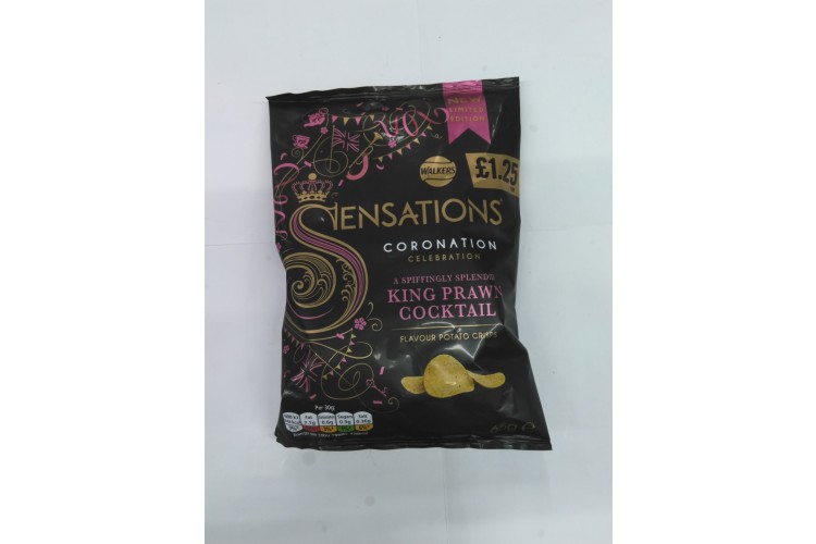 Walkers Sensations King Prawn Cocktail 65g Pm £1.25