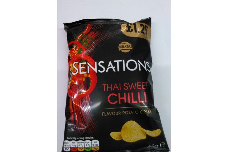 Walkers Sensations Thai Sweet Chilli 65g