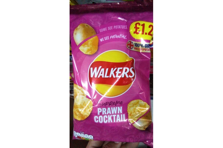 Walkers Supreme Prawn Cocktail 70g 