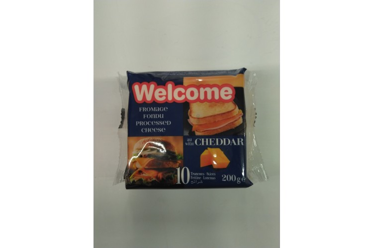 Welcome Processed Cheese 10 Slices 200g