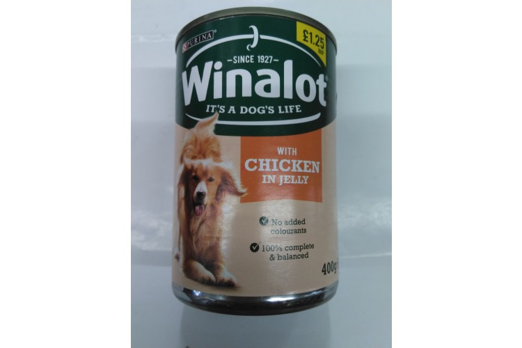 Winalot with Chicken in Jelly 400g