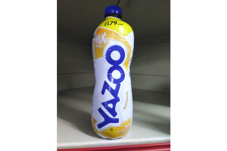 Yazoo Banana Milk Drink 1 Litre PM1.79