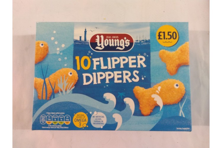 Youngs 10 Flipper Dippers 250g 